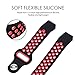Hanlesi Band for Fitbit Alta HR , Fitbit Alta , Breathable Soft Silicone Adjustable Fashion Sport Strap Band for Fitbit Alta 2 Replacement Fitness Accessory Wristband with hole