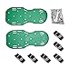 ALEKO AP214 Lawn Garden Sharp Aerating Spike Shoes, Green Color