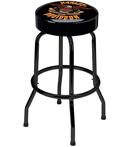 Amazon.com: Harley-Davidson Classic Bar & Shield Logo Bar Stool