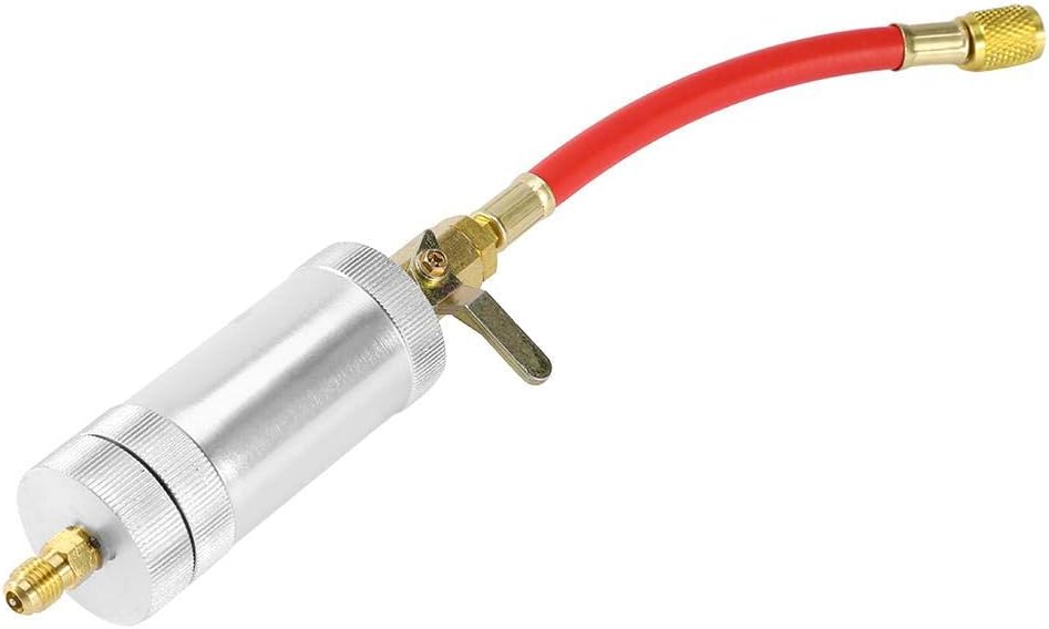 AC Oil Injector and Dye Injector R134A R12 R22 1/4 SAE 2 OZ Capacity