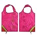 Strawberry Foldable Reusable Grocery Bags,Baynne Heavy Duty Foldable Shopping Tote Bag