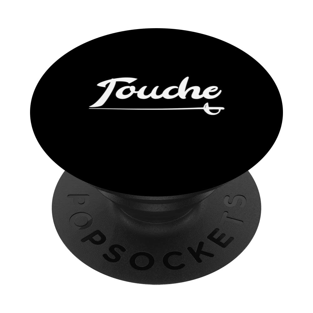 Fencing touch fencing sport idea for fencer PopSockets Swappable PopGrip
