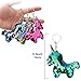 Unicorn Keychains for Girls, Reversible Sequin Flip Color Change Unicorn Keychain, Unicorn Birthday Party Supplies Favors Gifts
