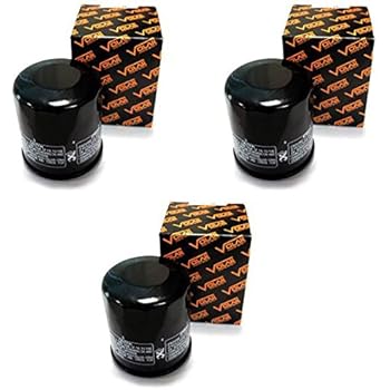 Volar Oil Filter - (3 pieces) for 2014-2017 Yamaha Viking 700 FI YXM700 4x4