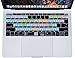 XSKN Shortcut MAC OS X Keyboard Skin Cover for Apple New MacBook Pro 13 (Model A1708, No Touch Bar) & Apple MacBook 12 (Model A1534) (US Layout)