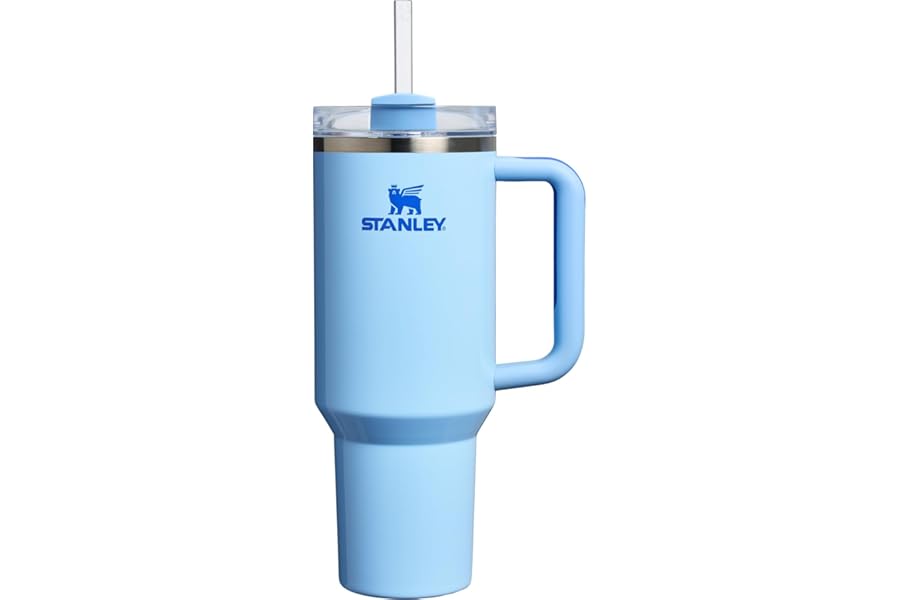 STANLEY Quencher H2.0 Tumbler with Handle and Straw 40 oz | Flowstate 3-Position Lid | Cup Holder Compatible for Travel | Ins Book