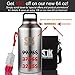 2 * LEAK PROOF lids for 30 oz tumblers + 2 BONUS steel straws, 100% air-tight vacuum open/close lock, spill, splash & leak proof, BPA-free, fits Yeti, Rtic, ozark, and most 30 oz tumblers - SLK