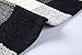 FIYA Black White Cotton Rug Checkered Doormat Plaid Area Rug Entry Way Porch Mat Washable Throw Rug 2x3 Rug