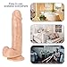 AEKON 7 Inch Secret Sublime Consolador Juguete Sexual para Mujer | 100% Silicona Médica Impermeable (Flesh 0)