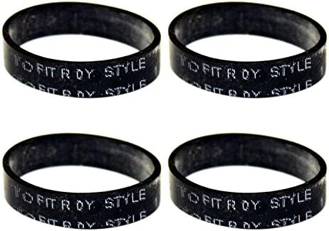 4 Style # 1 belts for DIRT DEVIL or ROYAL Hand Vacuum (4 BELTS)