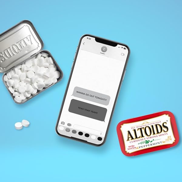 ALTOIDS PEPPERMINT BREATH MINT TINS, 3.52 OZ (PACK OF 2)