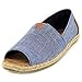 TOMS Womens Open Toe Alpargatas Slip-On