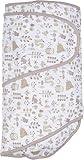 Miracle Blanket Swaddle Unisex Baby, Foxes, Newborn to 14 Weeks