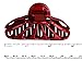 Parcelona French Small Rain Drop Small 2 3/4 Inches Red Jaw Hair Claw Clip (Glossy Red)
