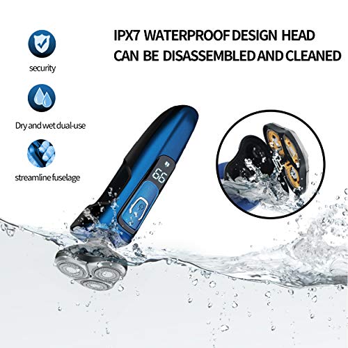 image for Electric Razor for Men,AWECOT 4 in 1 Men's Electric Shaver Kit with No