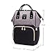 Diaper Bag Backpack Large Capacity Baby Nappy Changing Bags for Mom Daddy, Multi-Functional with Waterproof Fabric by YAAGLE