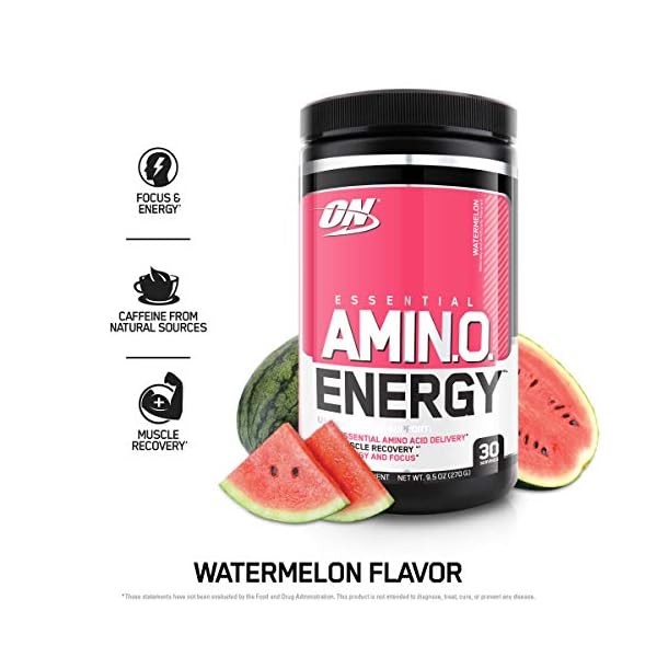 Optimum Nutrition Amino Energy Pre Workout with Green Tea, BCAA