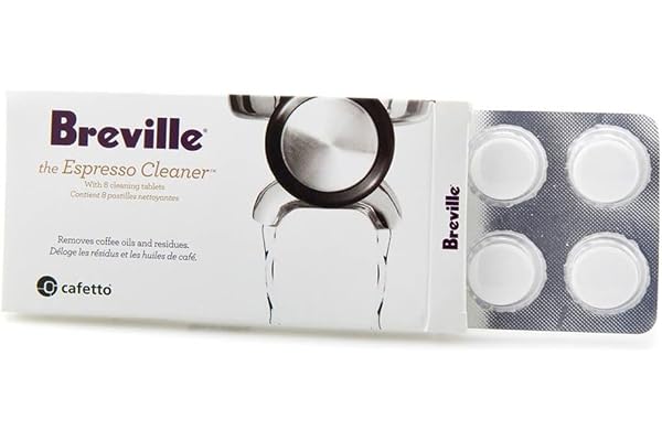 Breville Espresso Cleaning Tablets, White - BREBEC250 8 Count (Pack of 1)