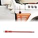 Cartaoo Radio Antenna Replacement 7 inch Aluminum Antenna for 2007-2017 Jeep Wrangler JK & Unlimited(Red)