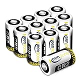 CR2 3V Lithium Battery,Keenstone 12Pcs 850mAh Non-Rechargeable Lithium Photo Battery for Flashlight,Toys and Many Other Photo Equipments (Can Not Be Recharged)