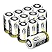 CR2 3V Lithium Battery,Keenstone 12Pcs 850mAh Non-Rechargeable Lithium Photo Battery for Flashlight,Toys and Many Other Photo Equipments (Can Not Be Recharged)