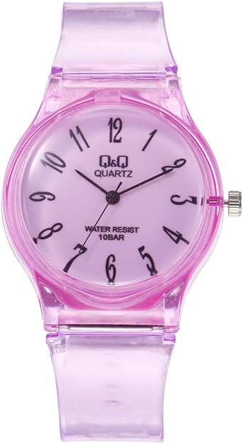 KUSUOU Reloj Transparente Harajuku De Reloj para ...