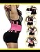 Welcos Women's Waist Cincher Trainer Body Belt Shaper Workout Gym Slimming Girdle Corset Shapewear Rose, L