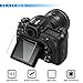 Screen Protector Compatible Nikon D500 D7100 D7200 D800 D800e D810 D750 D600 D610, AFUNTA 2 Pack Camera Anti-Scratch Tempered Glass Foils for DSLR Camera