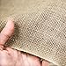 Burlap Fabric 38-40” Wide | 100% Natural Jute for Decoration - Weddings & Crafts