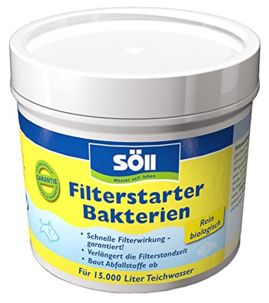 Söll Filter Starter Bacteria – Activate the Biology in Your Pond Filter