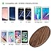 Wireless Charging Pad for iPhone X 8 Plus 8 Walnut Wood Hand-Made Qi 10W Fast Charge Wireless Charger Convertible for Samsung Galaxy Note 8 S8+ S8 S7 Edge S7 Note 5 Cellphones