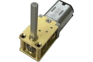 Small DC Worm Gear Motor 3V 6V 12V Low Speed High Torque For Smart Cars Robotics DIY Projects Compact Reduction Geared Motor 