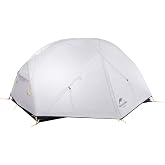 Naturehike Mongar 2 Person Backpacking Tent, 3 Season Camping Tent Ultralight Double Layer Free Standing Two Person Tents for Camping Hiking Cycling