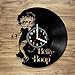 Betty Boop Vinyl Wall Clock Animated Cartoon Character Jazz Bimbo Ko Ko Perfect Decorate Home Style Unique Gift idea for Him Her (12 inches)