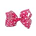 XIMA 4.5inch Unicorn Hair Bows Clips For Baby Girls Women Grosgrain Ribbon Bows With Alligator Clips for Hair Accessories (4.5inch-11pcs-B with clip)