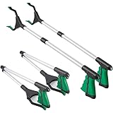 2 Pack-Grabber Reacher Tool, 32" Foldable Reacher Grabber for Elderly, Pick Up Stick Grabber, Reacher Grabber Pickup Tool, Tr