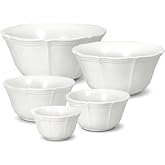 Mikasa French Countryside Stackable Bowls, Set of 5