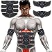 SPORTMAO Abs Stimulator Ultimate Abs Stimulator Ab Stimulator Abs Stimulator Men Toning Belt EMS ABS Toner Fitness Equipment Abdomen/Arm/Leg Training Slimming Body Pad Abdominal (Yellow Edge)