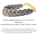 DIGUAN 5 Strands Synthetic Hair Braided Headband Classic Chunky Wide Plaited Braids Elastic Stretch Hairpiece Women Girl Beauty accessory, 56g (Salt & Pepper)