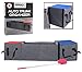 EzTrunx 763437096113 Auto Trunk Organizer | 2 Detachable Cooler Compartments | Versatile to Fit All Cars | Free Bonus Vehicle Duster | 2017 by TM (115x30x30cm)