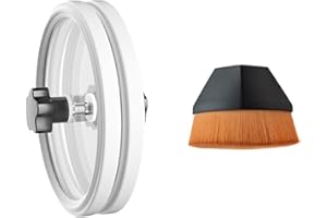 BaotyJie Record Cleaner Clamp Album LP Vinyl Cleaning Protector 7-12 inch Handle Easy to Use Vinyl Record Washer Record Label