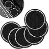 Bling Car Coaster, SHANSHUI 6 Pack Universal Vehicle Cup Holders for Car Cute Silicone Anti-Slip Insert Coaster Crystal…