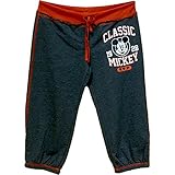 Disney Classic Mickey Mouse 1928 Womens Sweatpants - Charcoal Grey