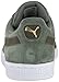 PUMA Men's Suede Classic Sneaker, Laurel Wreath-Forest Night White, 10.5 M US