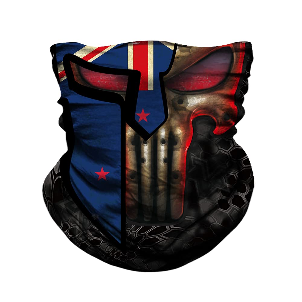 Tube Scarf - 3D Face Bandana Mask Unisex Seamless Tube Headbands Headwrap, UV Resistance Outdoors Mutifunctional Headwear Balaclava