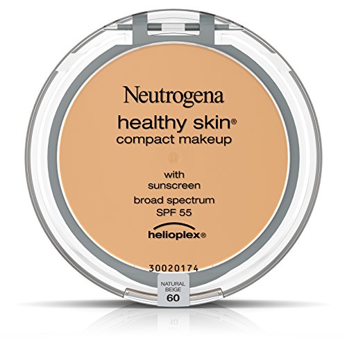 Neutrogena Healthy Skin Compact Makeup Foundation,  Broad Spectrum Spf 55, Natural Beige 60, .35 Oz.