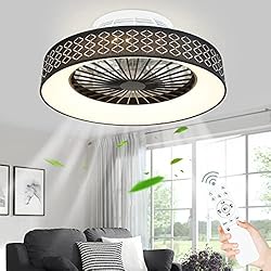 DLLT Remote Ceiling Fan with LED Light-30W Small