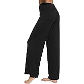 WiWi Pajama Pants for Women Bamboo Viscose Super Soft Bottoms Plus Size Cooling Wide Leg Casual Lounge Yoga Sweatpants S-4X