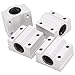 BQLZR SC8UU Linear Motion Ball Bearing CNC Slide Bushing 34.5mm Length Pack of 4