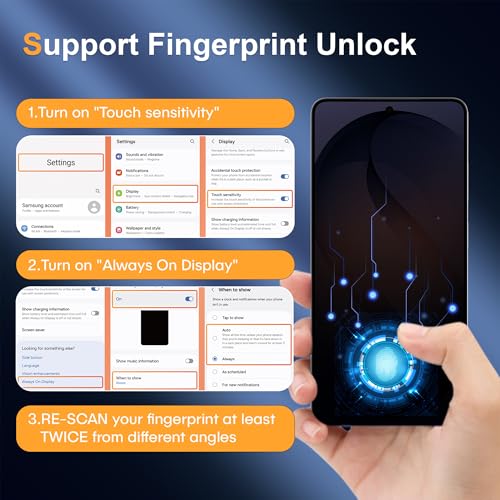 AACL 3-Pack for Samsung Galaxy S26 Ultra Screen Protector Tempered Glass, 9H Glass for S26 Ultra Screen Protector 5G, [Fast Alignment Tool] [Bubble Free] [6.9 Inch]